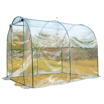 China Stable Structure Easily Assembled FM Single-span Green House Small Mini Garden Greenhouses For Sale Commercial Greenhouse for sale