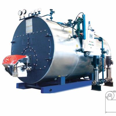 China FUMA Boiler Gas Horizontal Commercial Heating Hot Water Boiler for sale