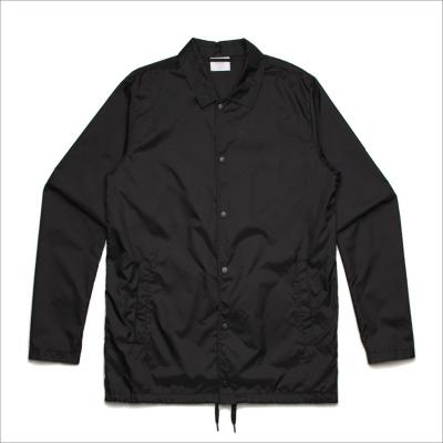 China Guangzhou Wholesale Breathable White Waterproof Jackets Button Up Windproof Jacket Mens Trainers for sale