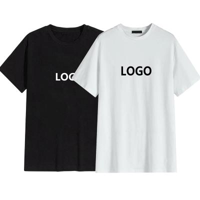 China OEM Custom 100% Cotton QUICK DRY Premium T-Shirt Customize Printed Logo Men's O-Neck T-Shirt 180 Grams Tee Shirt for sale