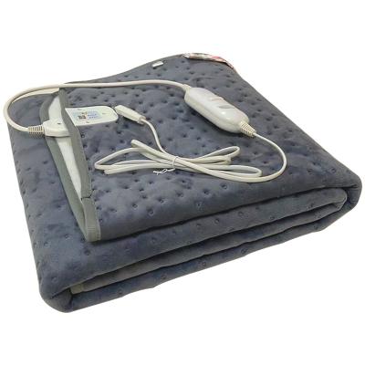 China Hotel Wholesale Electric blankets heating electric throw home heated pad bed warmer electrical for sale