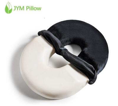 China Anti-Static Non-Slip Orthopedic Sitting Pillow Donut Pillow Hemorrhoid Pain Relief Appropriate Firm Sitting Cushion for sale