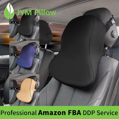 China Brief Car Seat Neck Pillow Headrest Cushion For Neck Pain Relief&Cervical Support With 2 Adjustable Straps for sale