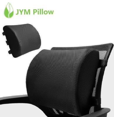 China Memory Relieve Lumbar Support Reading Pillow For Office Chair Memory Foam Back Cushion Design For Office Car Gaming Couch Recliner for sale