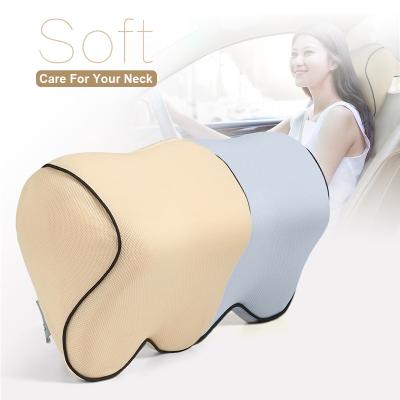 China Sports Car Seat Headrest Neck Rest Cushion Memory Foam Car Neck Pillow Car Neck Cushion-QFC012 for sale