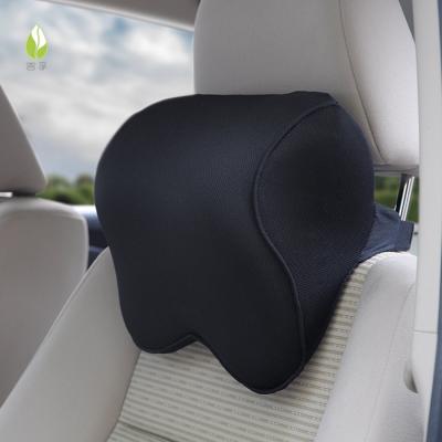 China Brief Car Headrest Pillow Memory Foam Car Neck Rest Cervical Relax Pillow Neck Rest Cushion For Car Drivers for sale