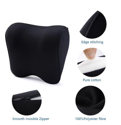 China Comfortable Car Neck Cushion-QFC030 Headrest Pillow Car Brief Memory Foam Neck Support Cushion for sale