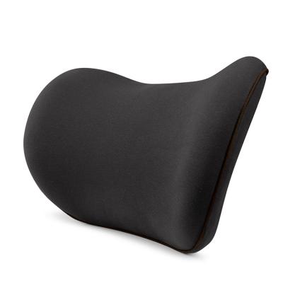 China Orthopedic Ergonomic Oval Chair Cushion Office Orthopedic Memory Foam Lumbar Support Car Back Seat Cushion for sale