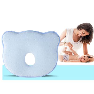 China Memory Cushion Anti Flat Head Shaping Pillow Memory Foam Baby Pillow For Newborn Baby Product for sale