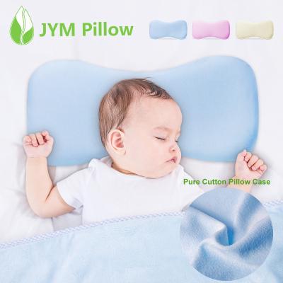 China Stock Wholesale Memory Foam Removable Baby Pillow Cover Kids Head Bed Pillow For 1 To 6 Years Old Babies for sale