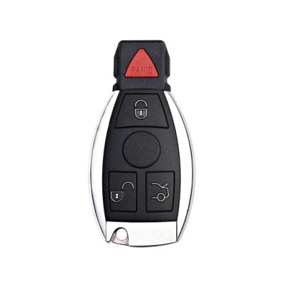 China Plastic Shell For Benz BGA +Metal Entry 4 Buttons Smart Remote Car Keyless Car NEC Auto Key for sale