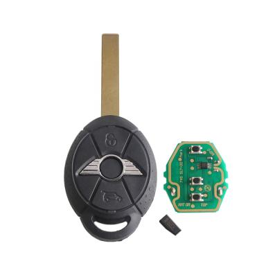 China +Metal Plastic 315/433 MHz ID44 Keyless Entry Car Remote Key For Mini Cooper 2005 2006 2007 for sale