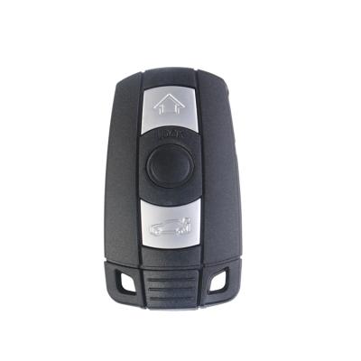 China +Metal 3 Button Plastic Car Remote Key Shell Case Smart Key Cover For BMW 1 3 5 6 7 Series Car Key for sale