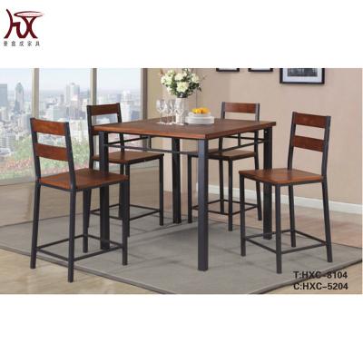 China Modern Commerical Use Dining Table Sets With 4chairs Restaurant Dining Furniture for sale