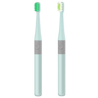 China Sonic Electric Slim Battery Battery Powered Portable Travel Powered Toothbrush With Soft Bristle for sale