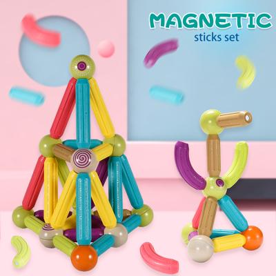 China Puzzle Assembling DIY Set Magnetic Boys And Girls Early Education Cognitive Toys HS20-10/11/14/15 for sale