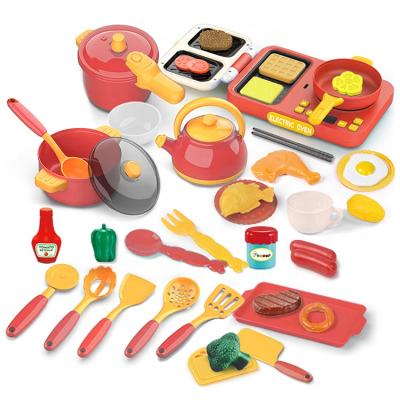 China Plastic Professional Kitchen Toy Maker Play House 38 Sets for sale