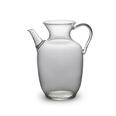 China Sustainable 350ml High Quality borosilicate heat resistant glass teapot with handle for sale