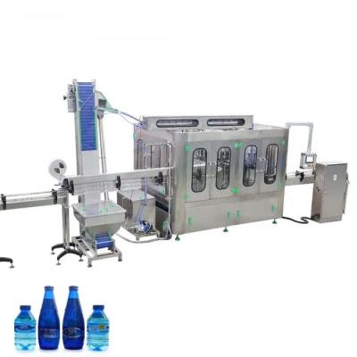 China Fully Automatic Three-In-One Mineral Water Purified Water Rotary Filling Machine for sale