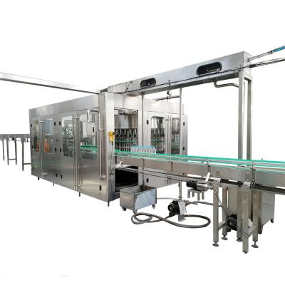 China 20000-22000BPH Frucht Soda Schaumwein Kohlensäurehaltiges Getränk CSD Automatische Flaschenflüssigkeitsfüllmaschine zu verkaufen