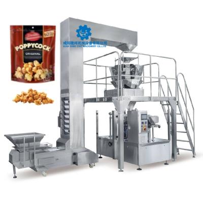 China Stand Up Pouch Granule Peanuts Doypack Filling Packing Machines for Gas Consumption 0.8Mpa 0.3m3/min for sale