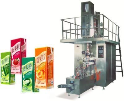 China High Speed Aseptic Carton Filling Machine 304 Stainless Steel 2000-5000 Cartons/hour For 1-1000ml Products for sale