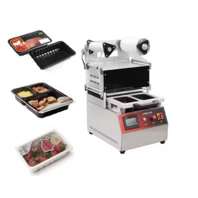 中国 Precise Gas Atmosphere Control Automatic Map Tray Sealing Machine Fresh Whole Chicken Tray Packing Machine 販売のため