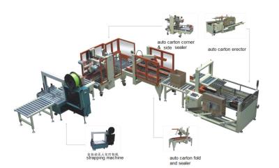 Cina 0.8Mpa ha ondulato la scatola che attacca l'erettore ed il sigillatore del cartone della macchina in vendita