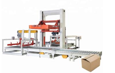 China Stacking Robot Palletizer Machine 380V Auto Stretch Wrap Machine for sale