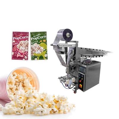 China Kleine vertikale Verpackungsmaschine des Ketteneimer-Popcorn-VFFS mit dem Stickstoff halb automatisch zu verkaufen