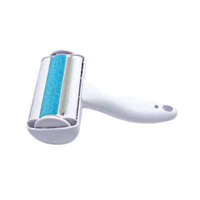 China Wholesale Viable Portable Reusable Reusable Fur Amazon Pet Dog Pet Hair Remover Roller Brush Eco-Friendly for sale