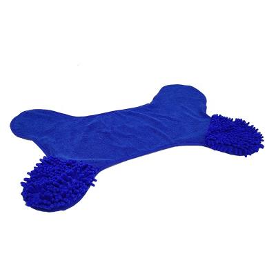 China Viable Quick Dry Absorbent Microfiber Dog Bath Towels for sale