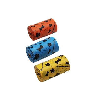 China Sustainable Wholesale Manufacturer Pet Logo Dog Poop Eco - Friendly Biodegradable Bag for sale