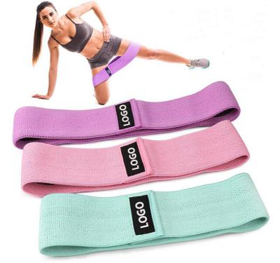 China Wholesale high quality high strength woven elastic band environmental protection yoga exercise band for sale