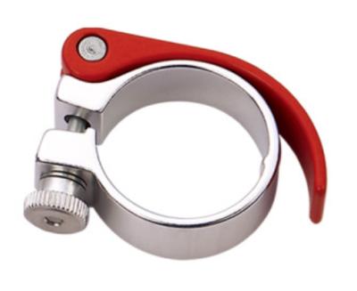 China Quick Seat Clamp Alloy 41.9mm Bicycle Seat Post Tube Clamp 41.9 for sale