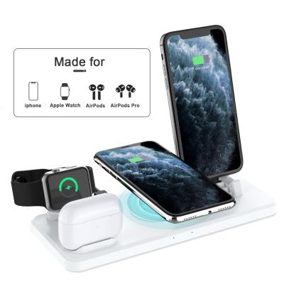 China 2021 New Safe Convenient Design Quality Guaranteed 15W Multifunctional Portable Fast Wireless Charger For Multiple Devices for sale