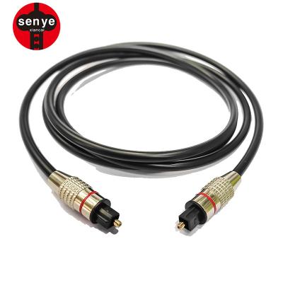 China Speaker Digital Toslink Optical Audio Cable S/PDIF Port 24K Gold Plated Connectors For Home Theater Sound Bar TV PS4 Xbox Playstation for sale