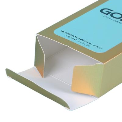 China Fancy High Quality Custom Creative Materials 375gsm Small Paper Recycled Cosmetic Packaging Box for sale