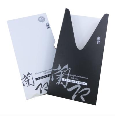 China Recycled Materials Cardboard 350gsm Paper Sheet Custom Face Mask Box for sale