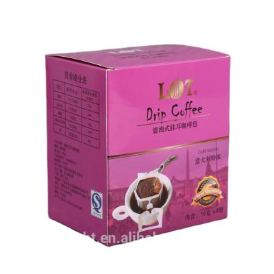 China Custom Recycled Materials Coffee Capsule Bottle Dropper Paper Retail Collapsible Box for sale