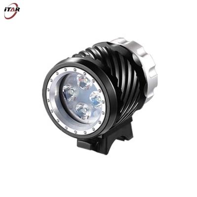 China Fashionable Bicycle Decoration OEM/Customization Cree XPG 2000 Lumens MTB LED Adventure Bicycle Helmet Headlight with USA and Canada Charger for Bike Accessories for sale