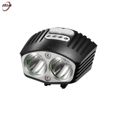 China Iple Modes Functional Working Design New 2000 Lumens High Power Aluminum Led Mountain Bike Head Light With UK Plug Charger for sale