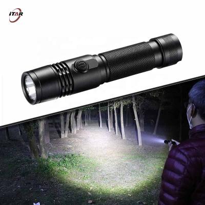 China OEM Lanterna Linternas LED 1200 Lumen 500M Lumen Pocket Usb Rechargeable EL Feneri Recargable Flashlights ODM Camping Fire Hlm Instant Light for sale