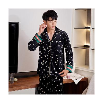 China New arrival women's pajamas lovers satin pajamas designers pajamas QUICK DRY bathrobe for sale