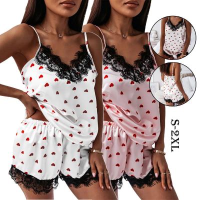 China 2022 QUICK DRY sexy pajamas set women sleepwear pajamas jumpsuit adult ladies nightgowns for girls for sale