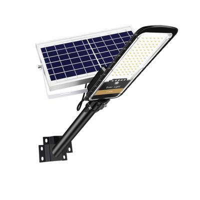 China 200W Street Lights Lamp 9000lm IP67 Residential Solar Outdoor Light With Unborn Bracket Broken Remote Control Anti Twilight for sale