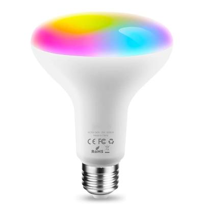 China APP Control B22 E26 E27 Google Residential Professional Home Voice RGB BlueTeeth Control 9w+4w Led Wfi Smart Bulb for sale