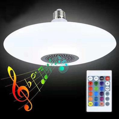 China Theme park RGB 3 in 1 music function blueteeth UFO shape smart led bulb for sale