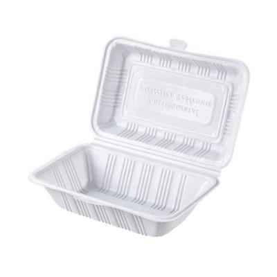 China Microwavable Disposable Lunch Box Environmentally Friendly Microwavable Plastic Takeout Storage Boxes and Collapsible Trash Bins Food Container 16G for sale