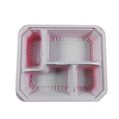 China New type household office food bento environmental protection disposable plastic box for sale